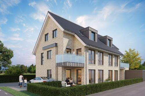 Außenvisualisierung - EH-40-QNG Mehrfamilienhaus mit 4 Wohneinheiten in Bürgerfelde!