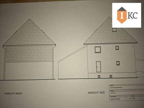 Ansicht West und Süd - 
