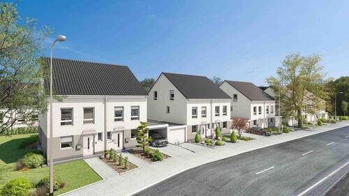 Bild 1 - Exklusive Doppelhaushälfte mit Garten, Terrasse, Einbauküche und Garage in Wetzlar