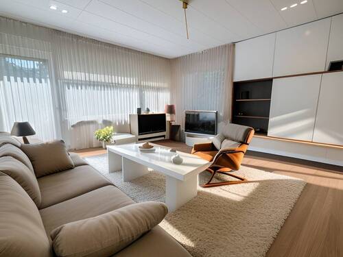 Wohnzimmer homestaging - Doppelhaushälfte mit 67,00 m² in Salzgitter zum Kaufen