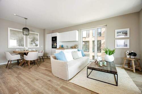 Wohn- und Essbereich (Musterwohnung) - 