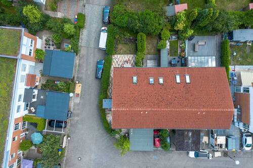 Vogelperspektive - Reihenendhaus mit 139,00 m&sup2; in Hamburg zum Kaufen