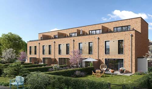 Gartenansicht - 4 Zimmer Mehrfamilienhaus, Wohnhaus zum Kaufen in Osnabrück