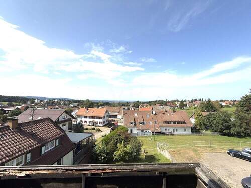 Ausblick vom Balkon - 
