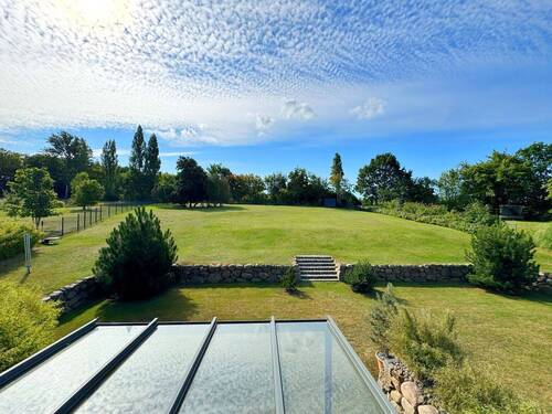Ausblick in den Garten - 