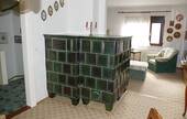Kachelofen im Wohnzimmer - 
