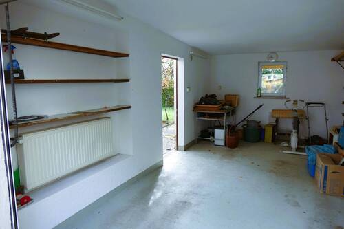Garage beheizt - 