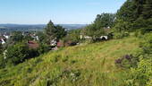 Blick Richtung Westen - Grundstück in Kulmbach / Burghaig