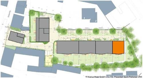 Lageplan Dachgarten - 
