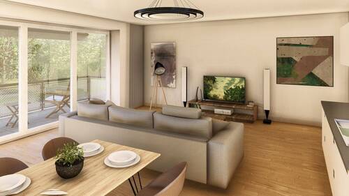 Visualisierung der Wohnung Nr. 6 und 13 - 4 Zimmer Etagenwohnung in Titisee-Neustadt