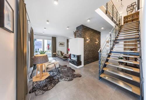 Ansicht Wohnzimmer/Diele - Einfamilienhaus mit 196,60 m² in Baumholder zum Kaufen