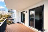 sonniger Balkon in Süd-Ausrichtung - 4 Zimmer Etagenwohnung in München / Ludwigsfeld