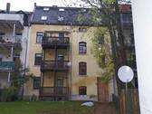 Hausrückseite - 3 Zimmer Etagenwohnung zur Miete in Zwickau-Nordvorstadt