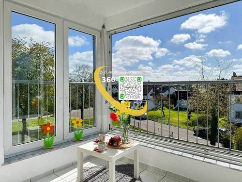 Ausblick Wiga 5 - Senden-Ay 2-Zi.-DG-Wo. mit sonnigen Panoramafenstern, EBK + Stpl., sofort frei, ohne Käuferprovision