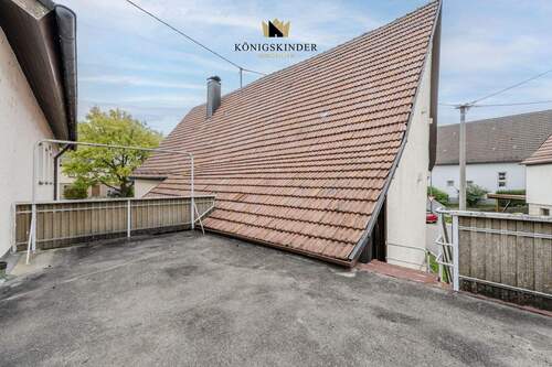 Dachterrasse – sonniger Rückzugsort - 