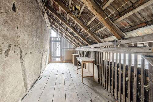 Schuppen zur Aufbewahrung von Werkzeugen und Gartengeräten. - 