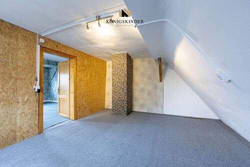 Schlafräume mit besonderem Flair und Dachschrägen. - 