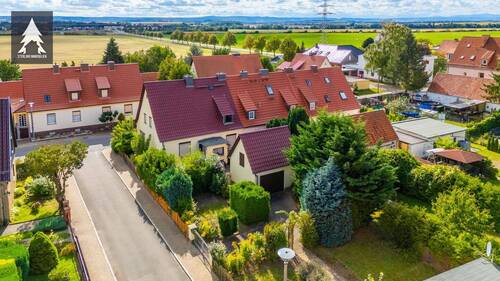 Luftbild - 5 Zimmer Reihenendhaus in Nachterstedt