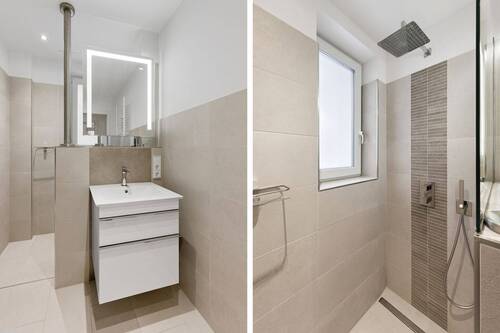 Badezimmer - 2 Zimmer Etagenwohnung zum Kaufen in Berlin