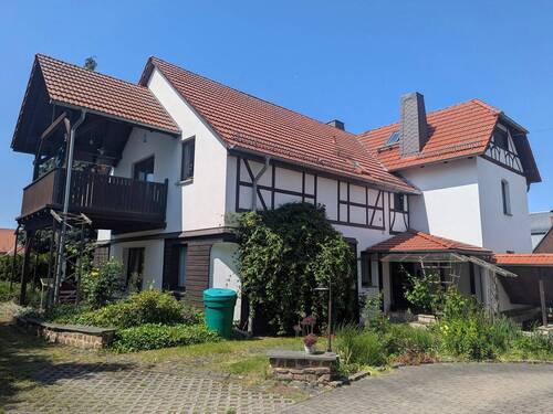 Hausansicht - Mehrfamilienhaus, Wohnhaus mit 257,30 m² in Geithain zum Kaufen