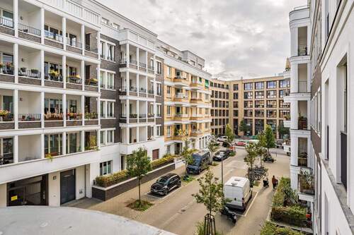 Blick vom Balkon - 