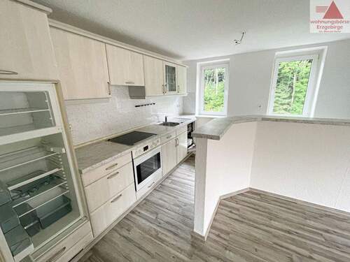 Küche - 2-Raum-Wohnung mit Einbauküche in ruhiger Lage von Aue