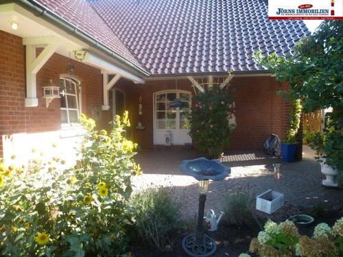 überdachte Terrasse - 6 Zimmer Einfamilienhaus in Fehmarn