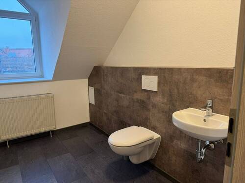 neuer WC Bereich - 