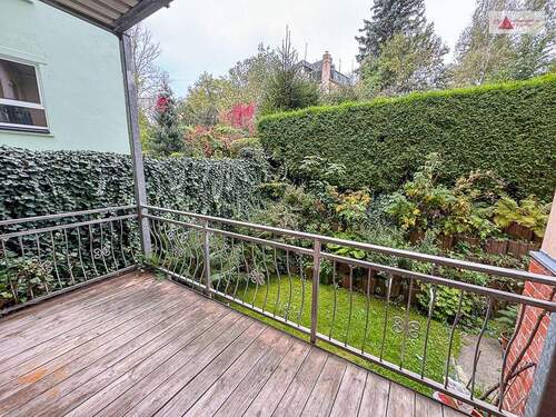 Balkon - 2 Zimmer Etagenwohnung zur Miete in Aue-Bad Schlema