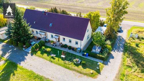 Hausseite Wohnung - Etagenwohnung mit 124,00 m&sup2; in Güsten zum Kaufen