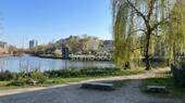 Wasserblick vom Garten - 