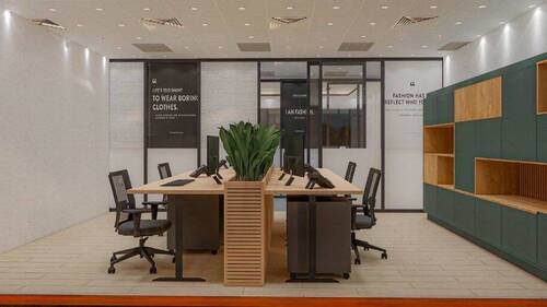Büroraum 1 - Helles Büro im Zentrum von Neuss - flexibel, sofort verfügbar, inkl. WLAN