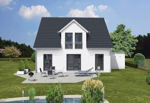 Garten Front - 5 Zimmer Einfamilienhaus in Postbauer-Heng