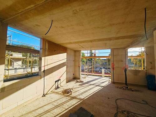 Baufortschritt Oktober 2025.jpg - 4 Zimmer Etagenwohnung zum Kaufen in Zeuthen