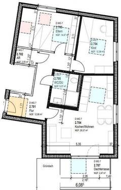 Bild 4 - 3 Zimmer Etagenwohnung in Lotte