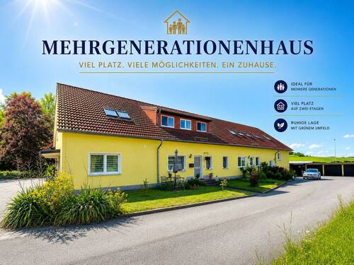 Außenansicht - Die Familie unter einem Dach: Mehrgenerationenhaus in traumhaft ruhiger Lage von Radeburg