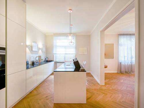 Küche Ansicht 2 - Etagenwohnung mit 141,90 m² in Karlsruhe / Nordweststadt zum Kaufen