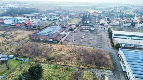 Ansicht Parkplatz - Grundstück in Coswig