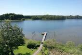Seeblick mit Steg - 