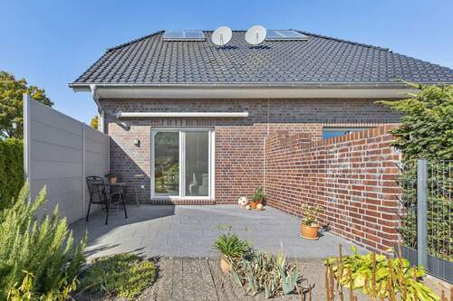 Rückansicht - 4 Zimmer Doppelhaushälfte zum Kaufen in Weyhe