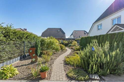 Garten - 4 Zimmer Doppelhaushälfte in Weyhe