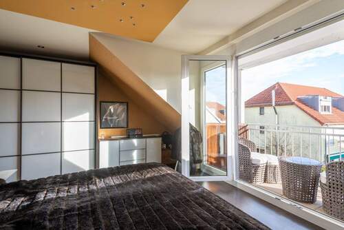 Ausblick Schlafzimmer - 