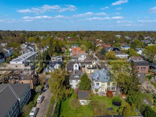 Luftbild - 5 Zimmer Einfamilienhaus zum Kaufen in Hamburg