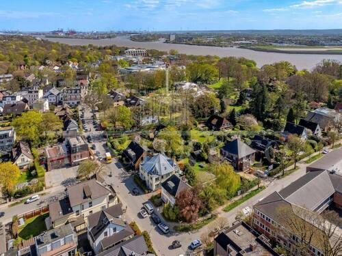 Luftbild - Einfamilienhaus mit 134,00 m² in Hamburg zum Kaufen