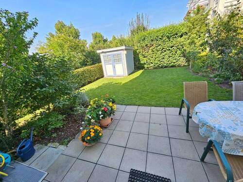 Terrasse und Garten - Reihenendhaus mit 125,00 m² in Halle zum Kaufen