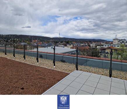 Blick Dachterrasse - 