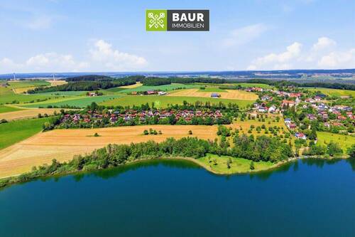 Luftbild - 5 Zimmer Einfamilienhaus zum Kaufen in Illmensee / Ruschweiler