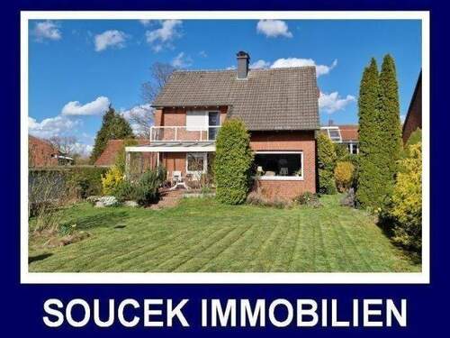 Ansicht Garten - +++ 2 Wohnungen in einem Haus - Vermietung oder Eigennutzung - großes Grundstück - 2 Garagen +++