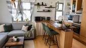 Wohn- und Essbereich - virtually staged - 