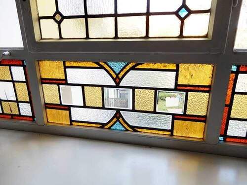 Detailansicht Fenster Treppenhaus - 